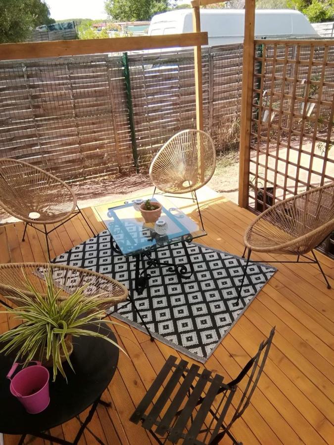 Vacances Mobilhome à Fréjus sur terrain privé Exterior foto